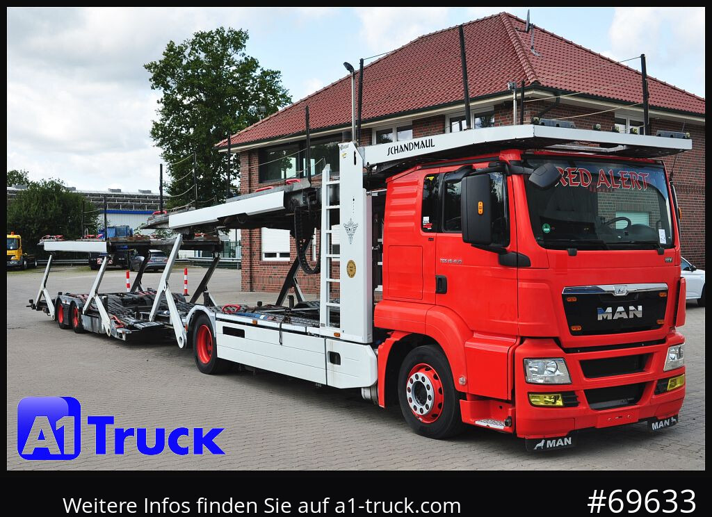 MAN 18.400 TGX, Autotransporter Kässbohrer, - Autovrachtwagen vrachtwagen: afbeelding 1 MAN 18.400 TGX, Autotransporter Kässbohrer, - Autovrachtwagen vrachtwagen: afbeelding 1
