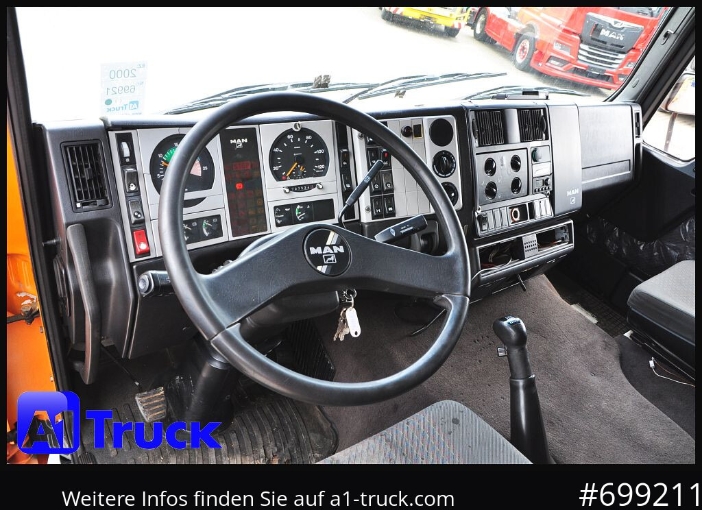 MAN MAN F 2000 26.464 Intarder Kran PK 15.500 Funk, - Vrachtwagen met open laadbak, Kraanwagen: afbeelding 4 MAN MAN F 2000 26.464 Intarder Kran PK 15.500 Funk, - Vrachtwagen met open laadbak, Kraanwagen: afbeelding 4