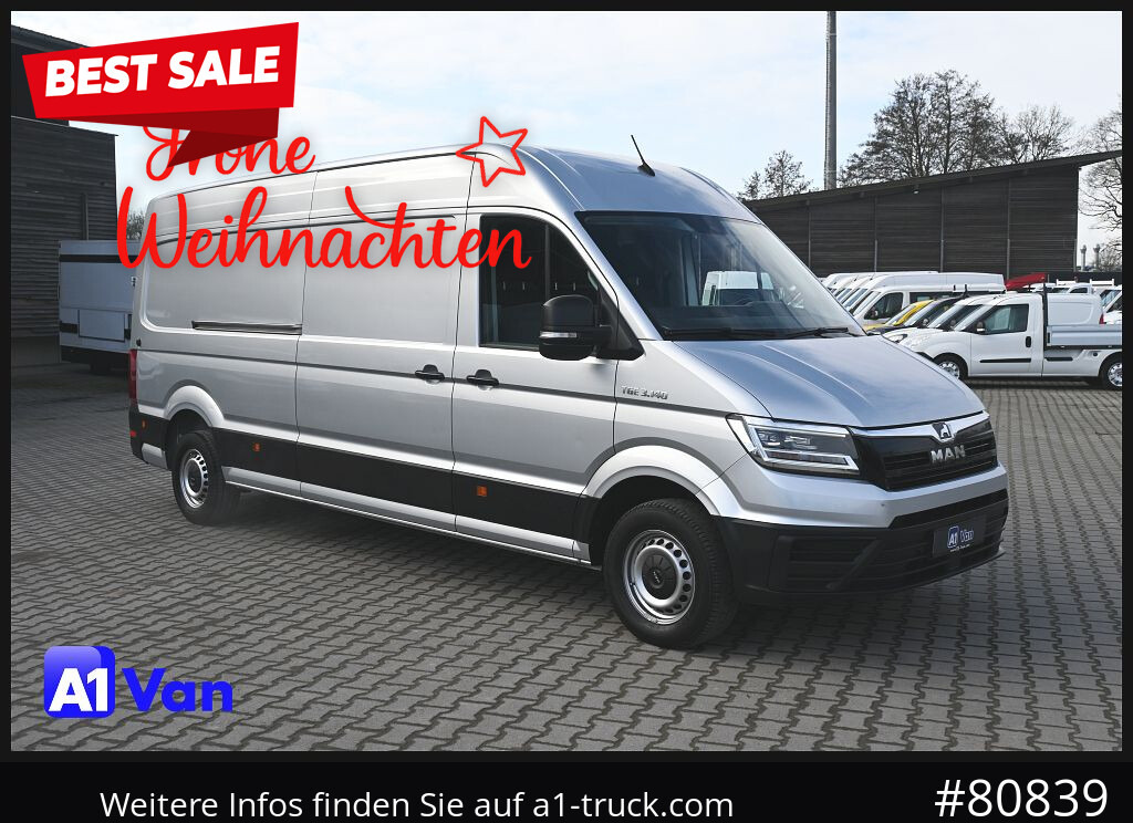 MAN TGE 3.140 4x2 Kasten L3H2, Automatik, Klima, RFK - Gesloten bestelwagen: afbeelding 1 MAN TGE 3.140 4x2 Kasten L3H2, Automatik, Klima, RFK - Gesloten bestelwagen: afbeelding 1