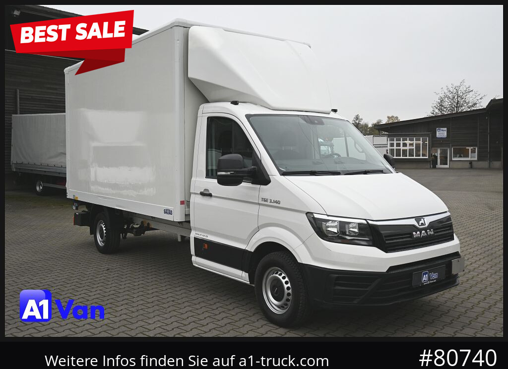 MAN TGE 3.140 Koffer, LBW, RFK, Sitzheizung, Klima - Bestelwagen gesloten laadbak: afbeelding 1 MAN TGE 3.140 Koffer, LBW, RFK, Sitzheizung, Klima - Bestelwagen gesloten laadbak: afbeelding 1