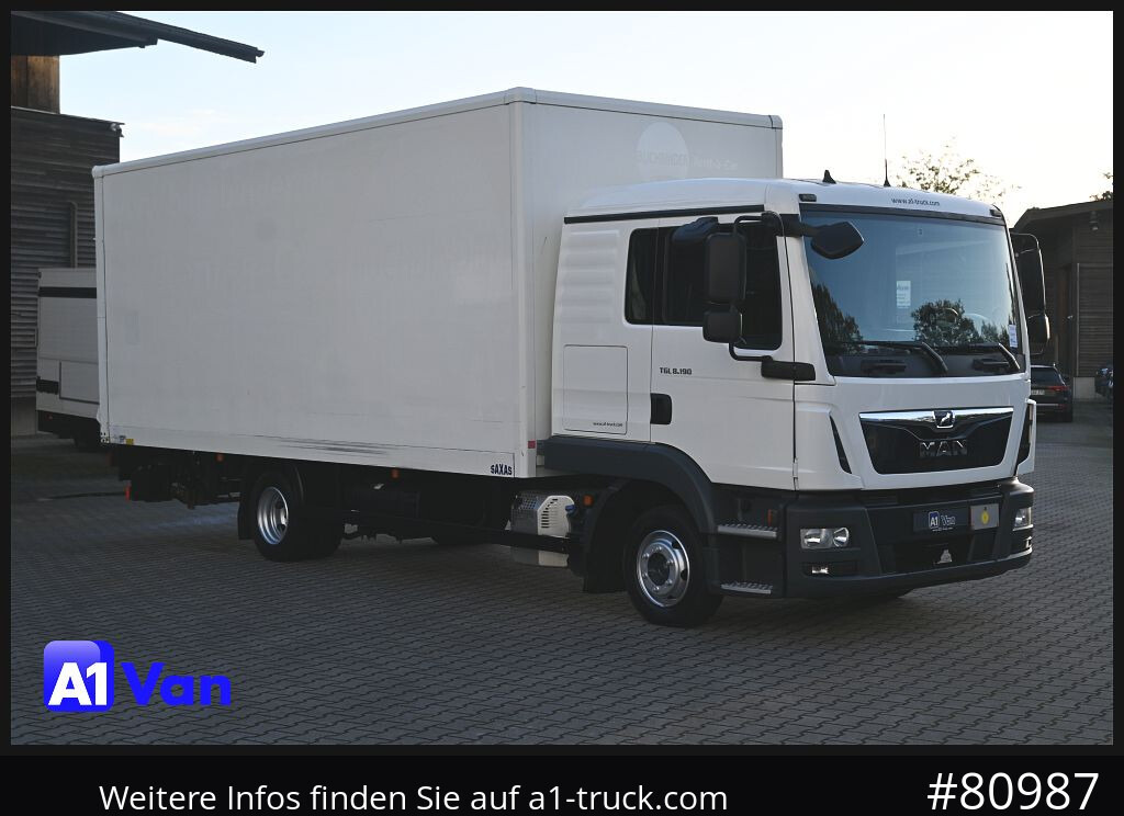 MAN TGL 8.190 4x2 L-Haus Schlafkabine - Bestelwagen gesloten laadbak: afbeelding 1 MAN TGL 8.190 4x2 L-Haus Schlafkabine - Bestelwagen gesloten laadbak: afbeelding 1