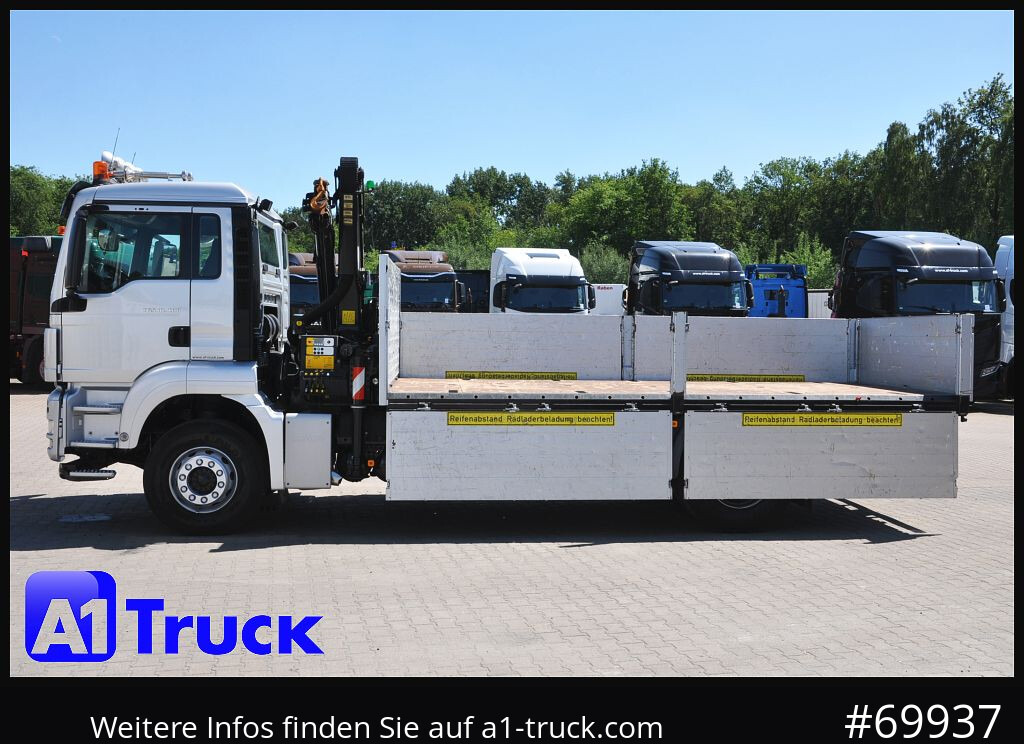 MAN TGS 18,400 LL, PK12.502 Funk, - Kraanwagen, Vrachtwagen met open laadbak: afbeelding 3 MAN TGS 18,400 LL, PK12.502 Funk, - Kraanwagen, Vrachtwagen met open laadbak: afbeelding 3