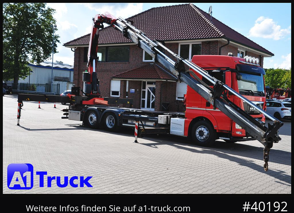 MAN TGX 26,460, PK53002-, Container Lift-Lenkachse, - Kraanwagen: afbeelding 1 MAN TGX 26,460, PK53002-, Container Lift-Lenkachse, - Kraanwagen: afbeelding 1