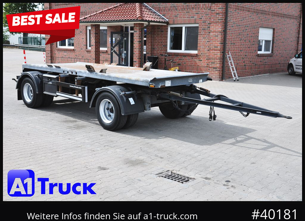 MEILLER HKM, HMA f Absetzcontainer, BPW verzinkt, Luft - Haakarm/ Portaalarm aanhanger: afbeelding 1 MEILLER HKM, HMA f Absetzcontainer, BPW verzinkt, Luft - Haakarm/ Portaalarm aanhanger: afbeelding 1