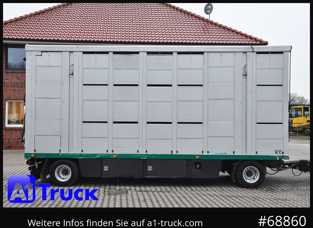 Veewagen aanhangwagen MENKE Menke-Janzen 3 Stock, Hubdach, durchlader,: afbeelding 8