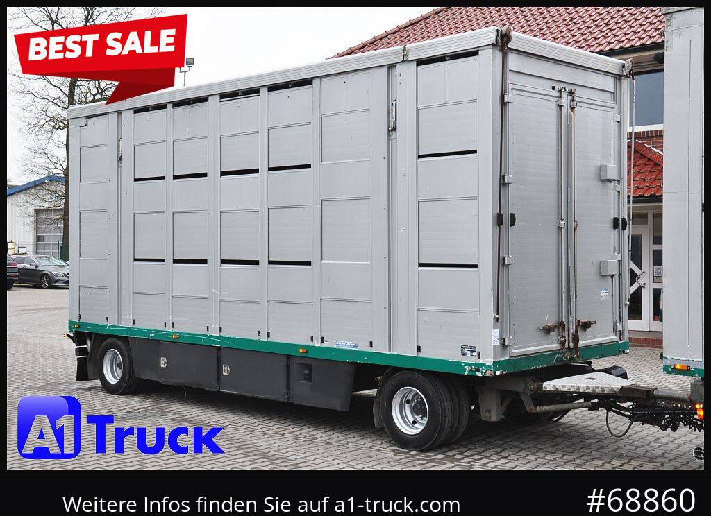 MENKE Menke-Janzen 3 Stock, Hubdach, durchlader, - Veewagen aanhangwagen: afbeelding 1 MENKE Menke-Janzen 3 Stock, Hubdach, durchlader, - Veewagen aanhangwagen: afbeelding 1