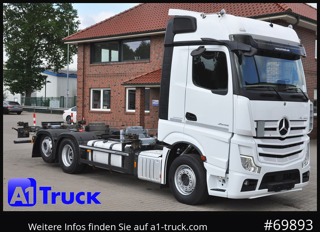 MERCEDES-BENZ 2545, Multi BDF, Wechsler, 7.45-7.82, MIDI, LIftachse - Containertransporter/ Wissellaadbak vrachtwagen: afbeelding 1 MERCEDES-BENZ 2545, Multi BDF, Wechsler, 7.45-7.82, MIDI, LIftachse - Containertransporter/ Wissellaadbak vrachtwagen: afbeelding 1