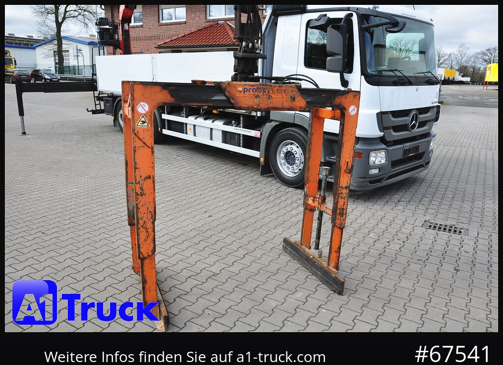 MERCEDES-BENZ Actros 2536 MP3, Palfinger PK 18001L, Lift-Lenk - Kraanwagen, Vrachtwagen met open laadbak: afbeelding 2 MERCEDES-BENZ Actros 2536 MP3, Palfinger PK 18001L, Lift-Lenk - Kraanwagen, Vrachtwagen met open laadbak: afbeelding 2