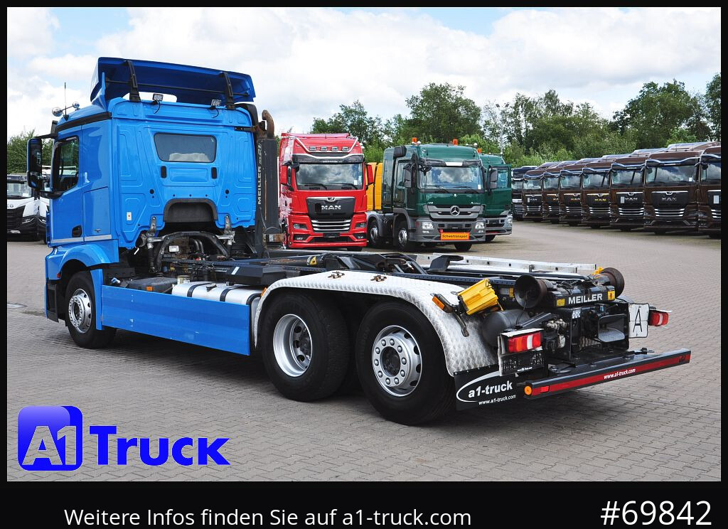 Haakarmsysteem vrachtwagen MERCEDES-BENZ Actros 2645, , Meiller RS21.65  Lift-Lenkachse,: afbeelding 11