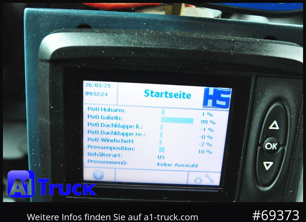 MERCEDES-BENZ Antos 2533, HS Millenium XXL37 Überkopflader, - Vuilniswagen: afbeelding 5 MERCEDES-BENZ Antos 2533, HS Millenium XXL37 Überkopflader, - Vuilniswagen: afbeelding 5