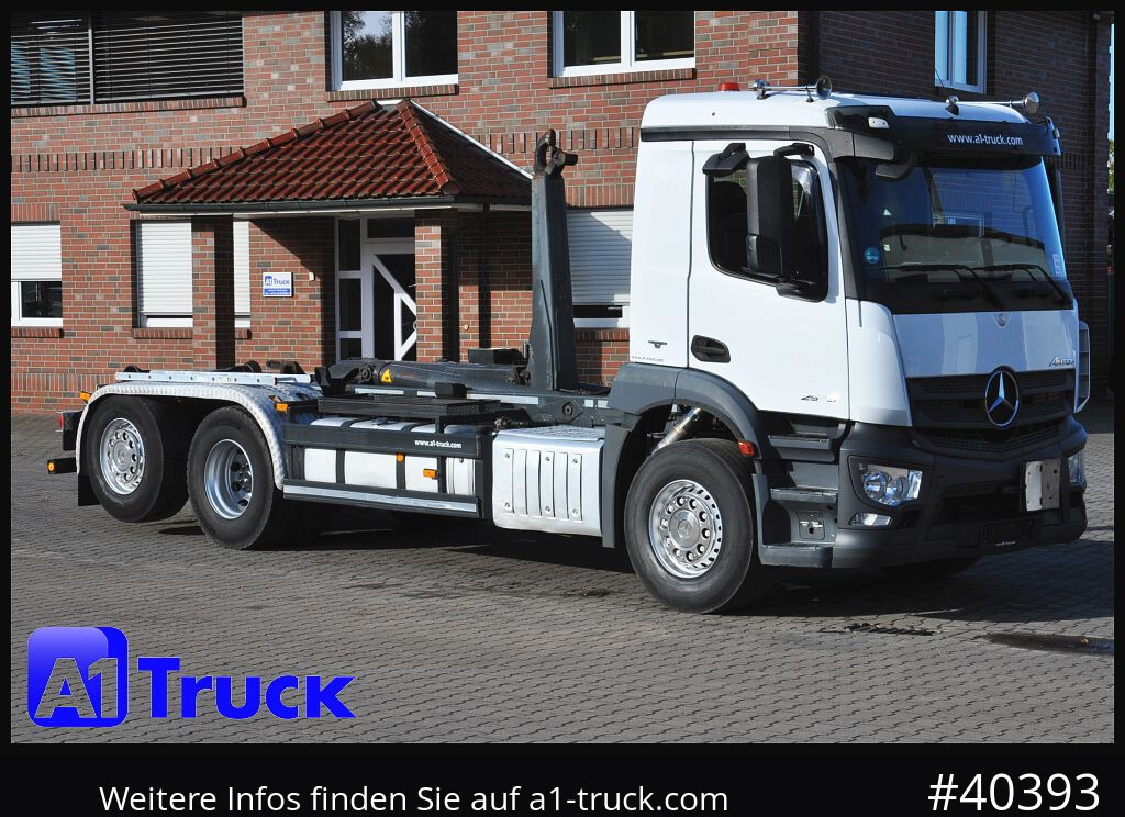 MERCEDES-BENZ Antos 2543, Meiller, Abrollkipper, Lift-Lenkachse, - Haakarmsysteem vrachtwagen: afbeelding 1 MERCEDES-BENZ Antos 2543, Meiller, Abrollkipper, Lift-Lenkachse, - Haakarmsysteem vrachtwagen: afbeelding 1