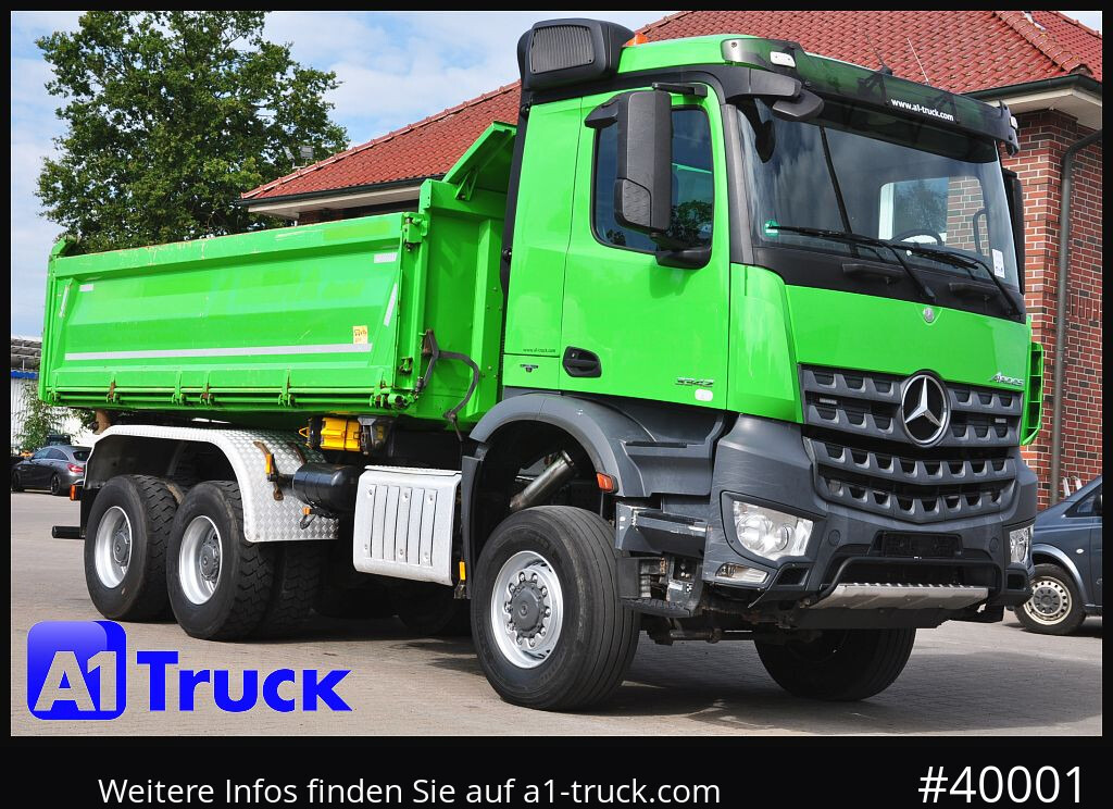 MERCEDES-BENZ Arcos 3342 BB, 6X6 Meiller Bordmatik - Kipper vrachtwagen: afbeelding 1 MERCEDES-BENZ Arcos 3342 BB, 6X6 Meiller Bordmatik - Kipper vrachtwagen: afbeelding 1