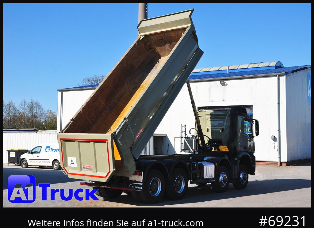 MERCEDES-BENZ Arocs 4151 BB, Allrad 8x8, Navi - Kipper vrachtwagen: afbeelding 2 MERCEDES-BENZ Arocs 4151 BB, Allrad 8x8, Navi - Kipper vrachtwagen: afbeelding 2