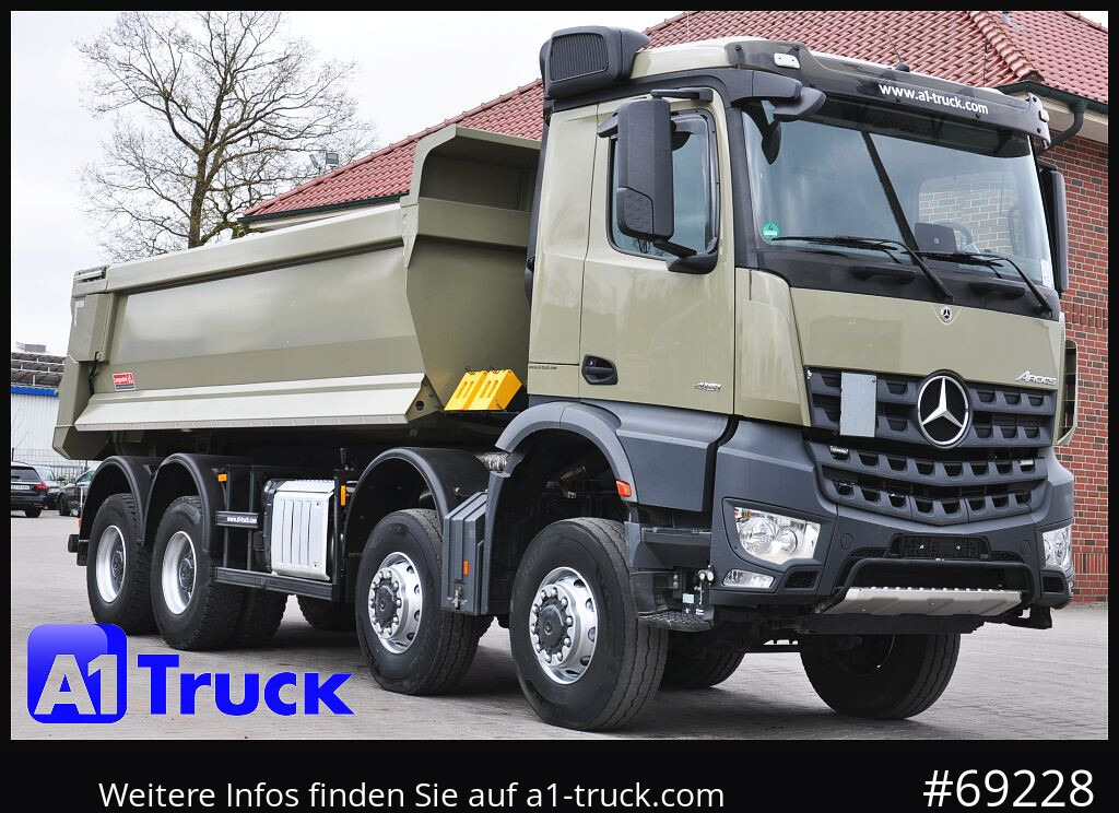 MERCEDES-BENZ Arocs 4151 BB, Allrad 8x8, Navi - Kipper vrachtwagen: afbeelding 1 MERCEDES-BENZ Arocs 4151 BB, Allrad 8x8, Navi - Kipper vrachtwagen: afbeelding 1