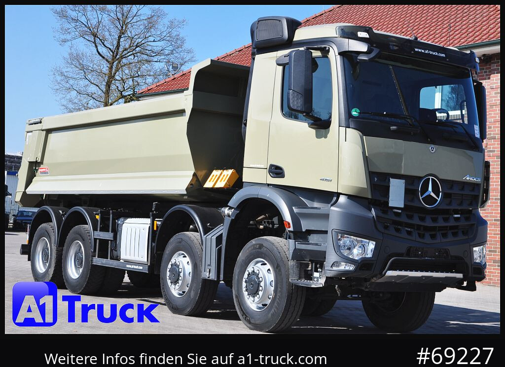 MERCEDES-BENZ Arocs 4151 BB, Allrad 8x8, Navi - Kipper vrachtwagen: afbeelding 1 MERCEDES-BENZ Arocs 4151 BB, Allrad 8x8, Navi - Kipper vrachtwagen: afbeelding 1