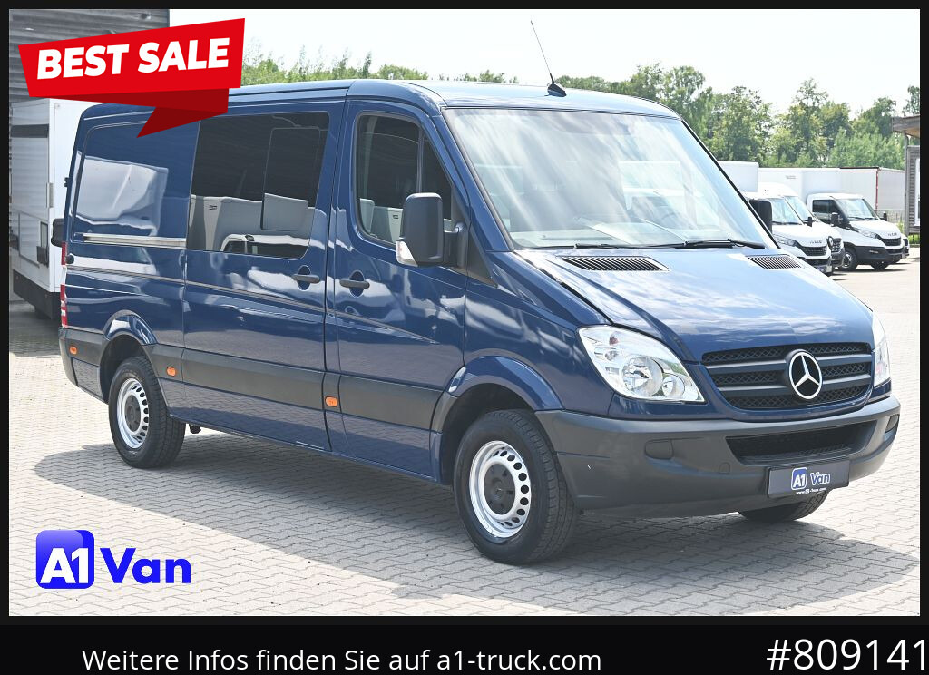 MERCEDES-BENZ Sprinter 313 CDI Kasten, Klima, - Gesloten bestelwagen, Bestelwagen met dubbele cabine: afbeelding 1 MERCEDES-BENZ Sprinter 313 CDI Kasten, Klima, - Gesloten bestelwagen, Bestelwagen met dubbele cabine: afbeelding 1