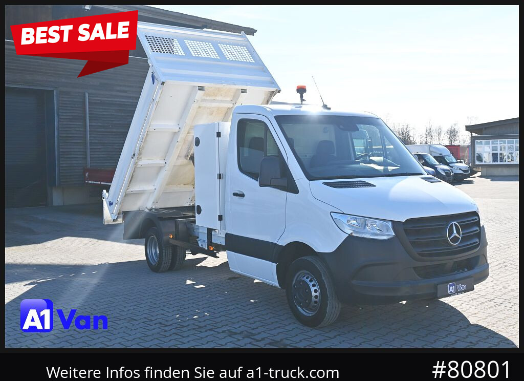 MERCEDES-BENZ Sprinter 314 Kipper, Klima, AHK, - Kipper bestelwagen: afbeelding 1 MERCEDES-BENZ Sprinter 314 Kipper, Klima, AHK, - Kipper bestelwagen: afbeelding 1