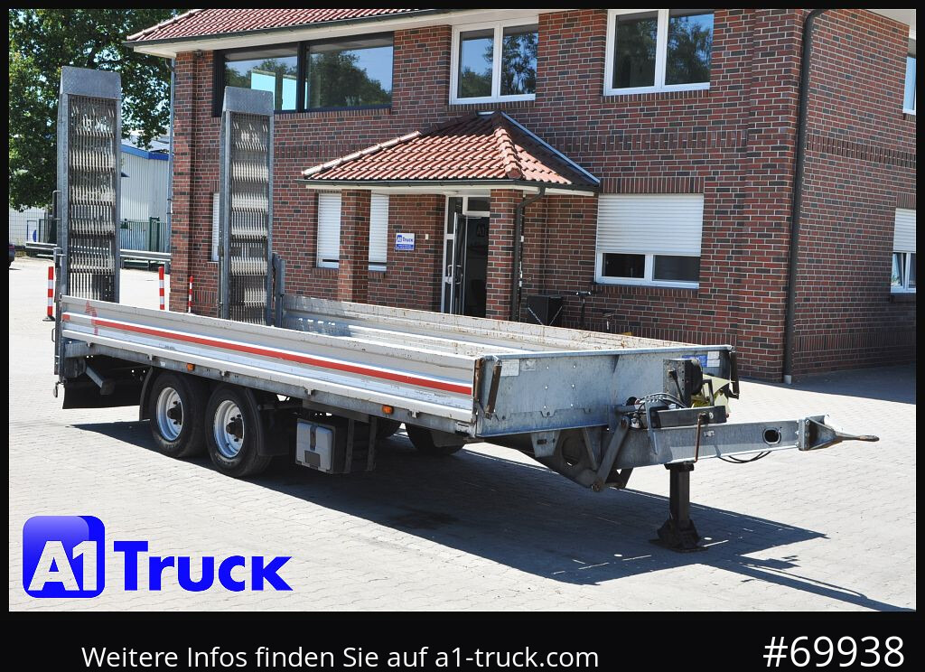 MUELLER-MITTELTAL Tandem Tieflader 11,9t. Rampen, L6,2m, - Dieplader aanhangwagen: afbeelding 1 MUELLER-MITTELTAL Tandem Tieflader 11,9t. Rampen, L6,2m, - Dieplader aanhangwagen: afbeelding 1