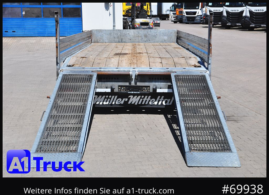 MUELLER-MITTELTAL Tandem Tieflader 11,9t. Rampen, L6,2m, - Dieplader aanhangwagen: afbeelding 2 MUELLER-MITTELTAL Tandem Tieflader 11,9t. Rampen, L6,2m, - Dieplader aanhangwagen: afbeelding 2