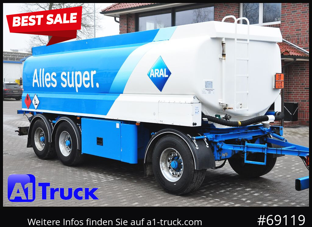 Oben-Untenbef. 22.400 Ltr. 3 KA - Tank aanhanger: afbeelding 1 Oben-Untenbef. 22.400 Ltr. 3 KA - Tank aanhanger: afbeelding 1