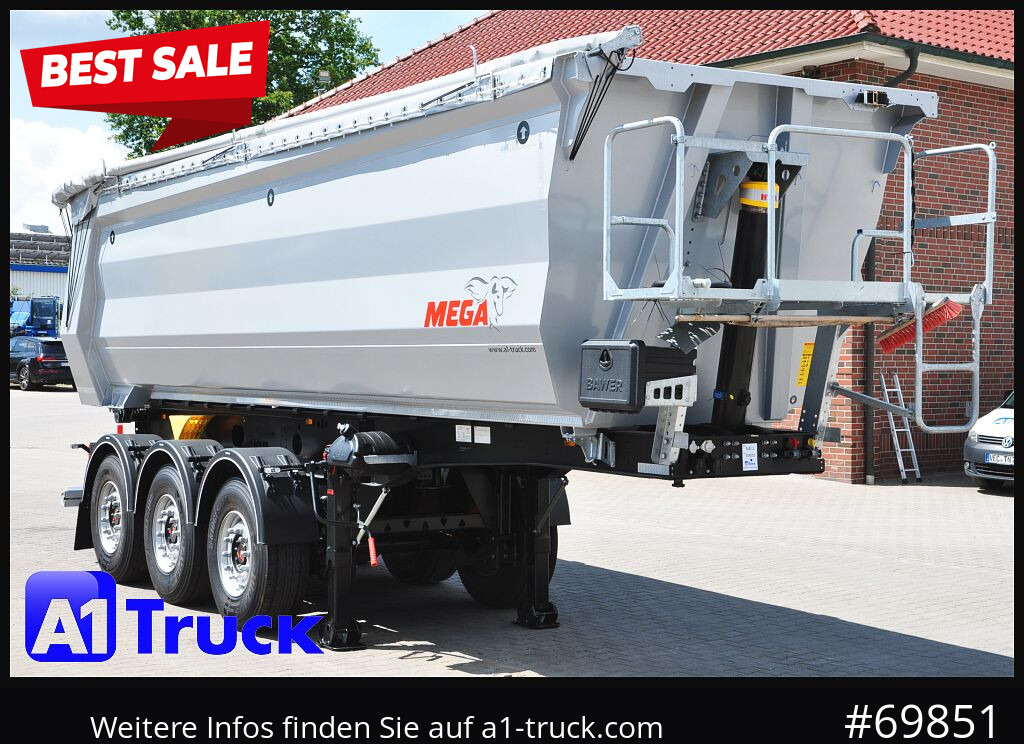 REISCH Mega 28m³ Lift Stahl SAF Hardox - Kipper oplegger: afbeelding 1 REISCH Mega 28m³ Lift Stahl SAF Hardox - Kipper oplegger: afbeelding 1