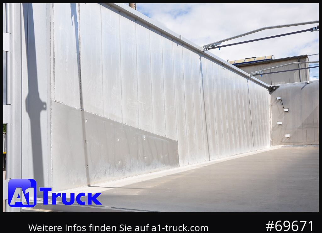 REISCH RHKS, Alu-Kippmulde 52m³, Kombitüren, Alufelgen, Liftachse, - Kipper oplegger: afbeelding 2 REISCH RHKS, Alu-Kippmulde 52m³, Kombitüren, Alufelgen, Liftachse, - Kipper oplegger: afbeelding 2