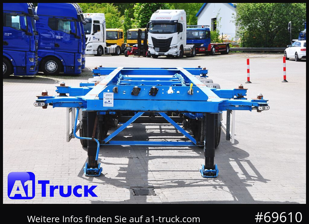 ROHR ADR, Alufelgen, 20- 30 Fuss Container - Containertransporter/ Wissellaadbak oplegger: afbeelding 2 ROHR ADR, Alufelgen, 20- 30 Fuss Container - Containertransporter/ Wissellaadbak oplegger: afbeelding 2