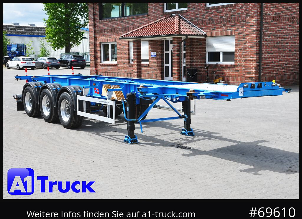 ROHR ADR, Alufelgen, Alurahmen 20- 30 Fuss Container - Containertransporter/ Wissellaadbak oplegger: afbeelding 1 ROHR ADR, Alufelgen, Alurahmen 20- 30 Fuss Container - Containertransporter/ Wissellaadbak oplegger: afbeelding 1