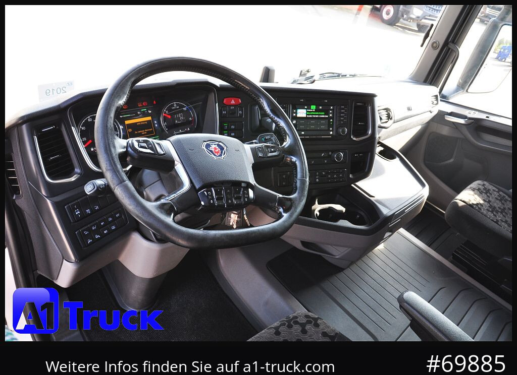SCANIA R 450, Midi 7,82, Lenkachse, 1 Vorbesitzer - Containertransporter/ Wissellaadbak vrachtwagen: afbeelding 4 SCANIA R 450, Midi 7,82, Lenkachse, 1 Vorbesitzer - Containertransporter/ Wissellaadbak vrachtwagen: afbeelding 4
