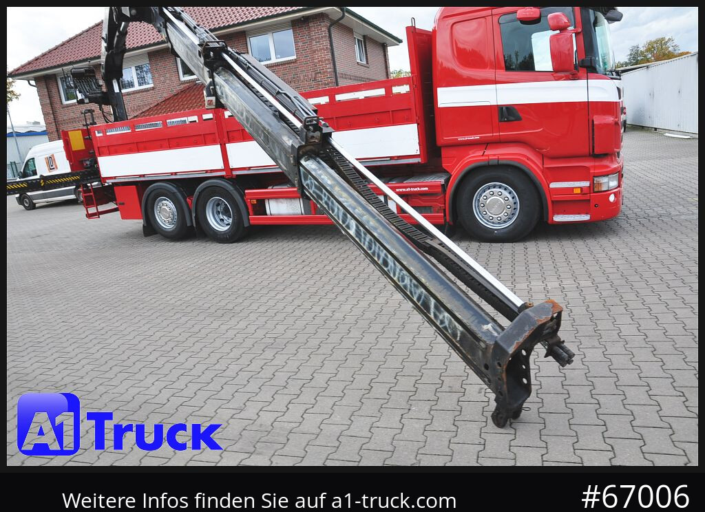 SCANIA R400, HIAB XS 211-3 Lift-Lenkachse - Kraanwagen, Vrachtwagen met open laadbak: afbeelding 2 SCANIA R400, HIAB XS 211-3 Lift-Lenkachse - Kraanwagen, Vrachtwagen met open laadbak: afbeelding 2