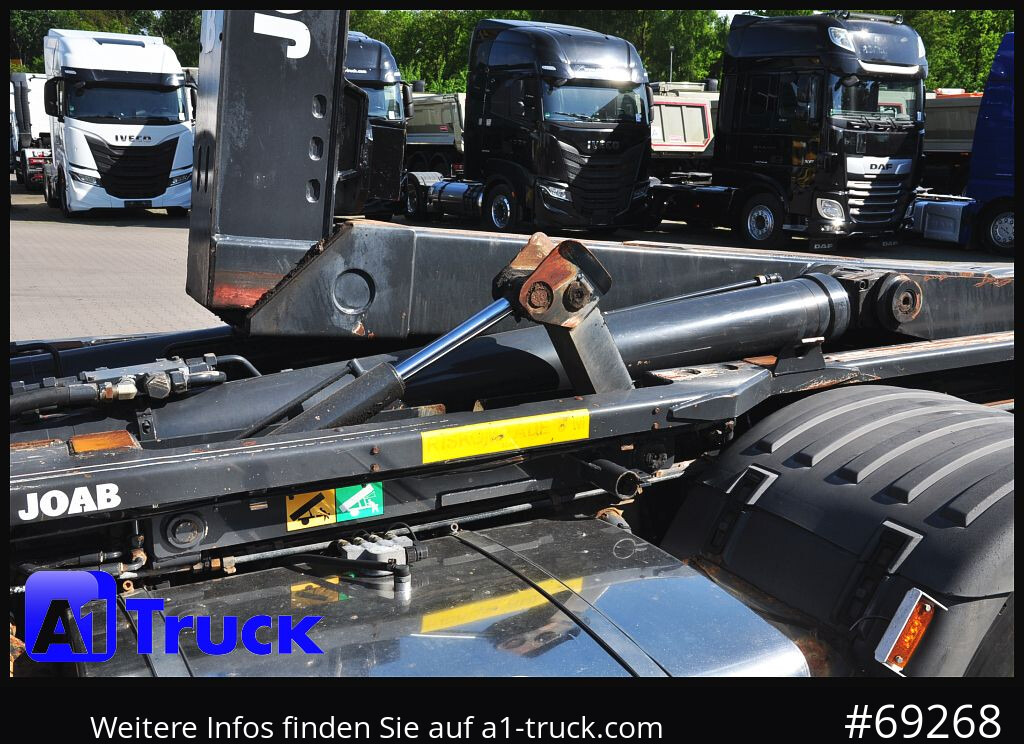 SCANIA R480, Abrollkipper Joab, 8x4, Lift-Lenkachse, - Haakarmsysteem vrachtwagen: afbeelding 2 SCANIA R480, Abrollkipper Joab, 8x4, Lift-Lenkachse, - Haakarmsysteem vrachtwagen: afbeelding 2