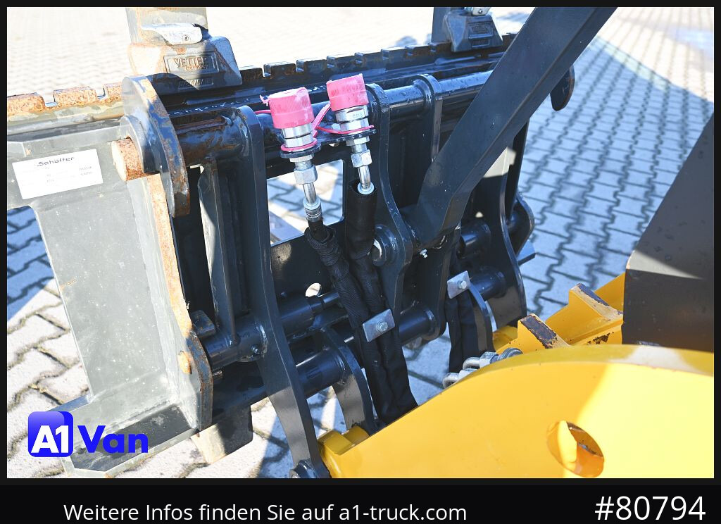 SCHAEFFER Schäffer 2445S Hoflader, Gabel, 127 Bstd. - Wiellader: afbeelding 5 SCHAEFFER Schäffer 2445S Hoflader, Gabel, 127 Bstd. - Wiellader: afbeelding 5