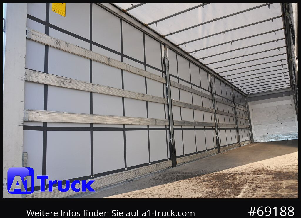 SCHMITZ S01, Tautliner, neue Plane, 1 Vorbesitzer, - Schuifzeiloplegger: afbeelding 4 SCHMITZ S01, Tautliner, neue Plane, 1 Vorbesitzer, - Schuifzeiloplegger: afbeelding 4