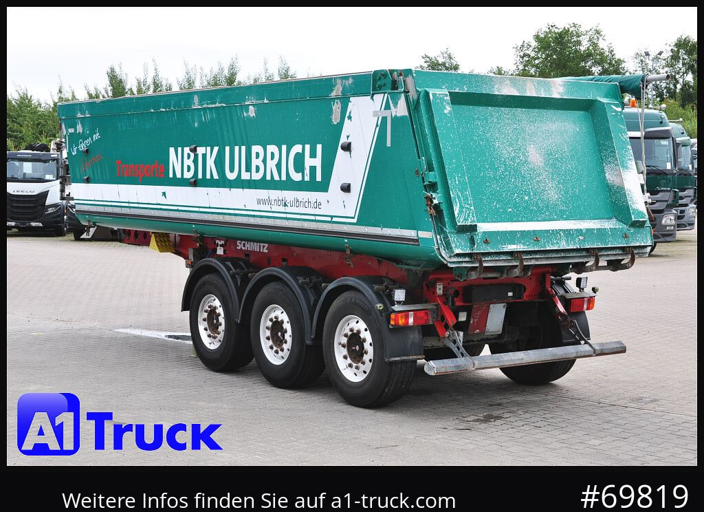 Kipper oplegger SCHMITZ SKI 24  Alu, Liftachse, Alu ca. 27m³: afbeelding 11