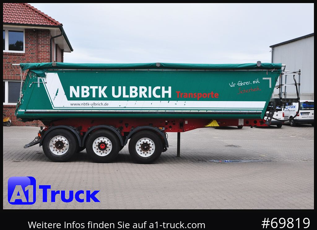 Kipper oplegger SCHMITZ SKI 24  Alu, Liftachse, Alu ca. 27m³: afbeelding 8
