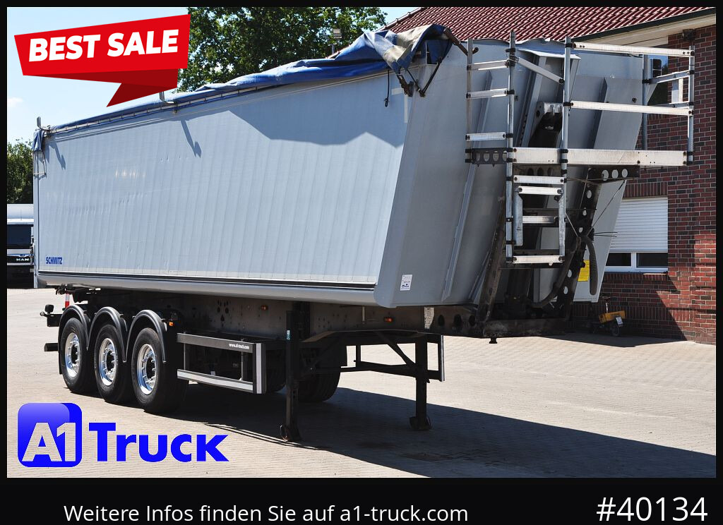 SCHMITZ SKI 24, SL 9.6 Lift, ca. 50m³ - Kipper oplegger: afbeelding 1 SCHMITZ SKI 24, SL 9.6 Lift, ca. 50m³ - Kipper oplegger: afbeelding 1