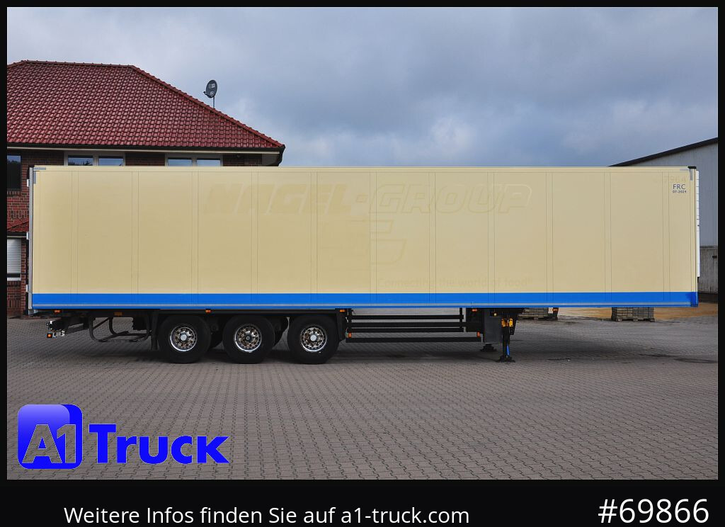 Koelwagen oplegger SCHMITZ SKO FP60,  Carrier 1950 Mt. Doppelstock Lift,: afbeelding 8
