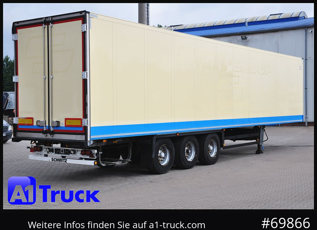 Koelwagen oplegger SCHMITZ SKO FP60,  Carrier 1950 Mt. Doppelstock Lift,: afbeelding 9