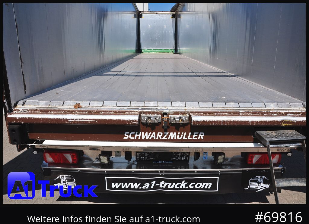 SCHWARZMUELLER Vollalu, 90m³, 7620 Kg, Lift CF 8mm, - Schuifvloer oplegger: afbeelding 5 SCHWARZMUELLER Vollalu, 90m³, 7620 Kg, Lift CF 8mm, - Schuifvloer oplegger: afbeelding 5