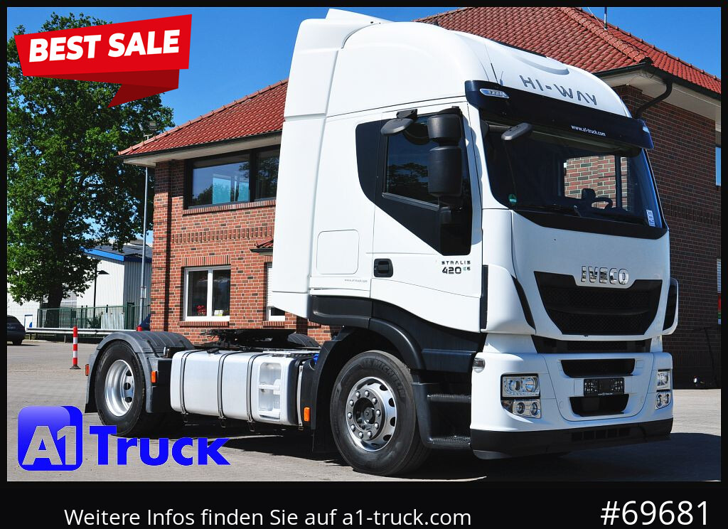 IVECO Stralis 420, ZF-Intarder 2x Tank, - Trekker: afbeelding 1 IVECO Stralis 420, ZF-Intarder 2x Tank, - Trekker: afbeelding 1