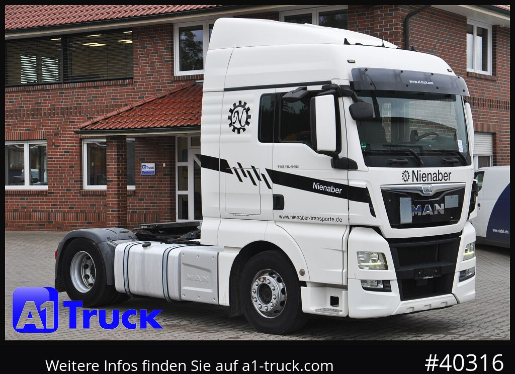 MAN TGX 18,440 XLX Intarder, Hydraulik, ACC - Trekker: afbeelding 1 MAN TGX 18,440 XLX Intarder, Hydraulik, ACC - Trekker: afbeelding 1