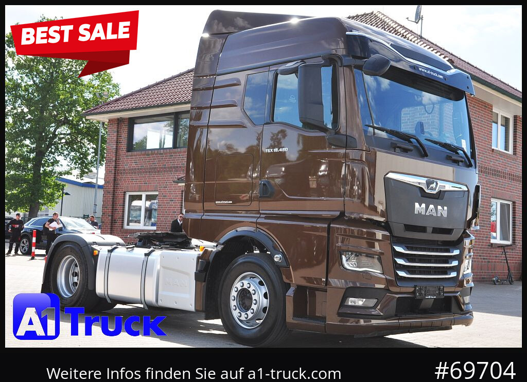 MAN TGX 18,480 BLS Intarder Standklima, Soundsysem - Trekker: afbeelding 1 MAN TGX 18,480 BLS Intarder Standklima, Soundsysem - Trekker: afbeelding 1