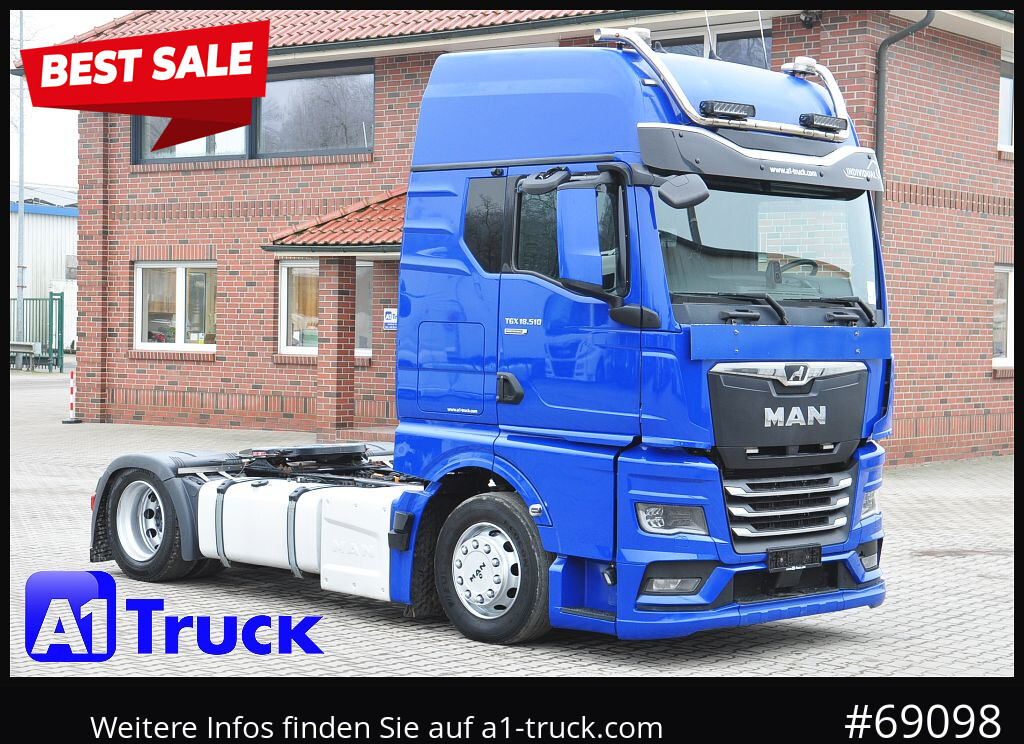 MAN TGX 18.510 GX,  Individual,  Lowliner,  neues Model - Trekker: afbeelding 1 MAN TGX 18.510 GX,  Individual,  Lowliner,  neues Model - Trekker: afbeelding 1