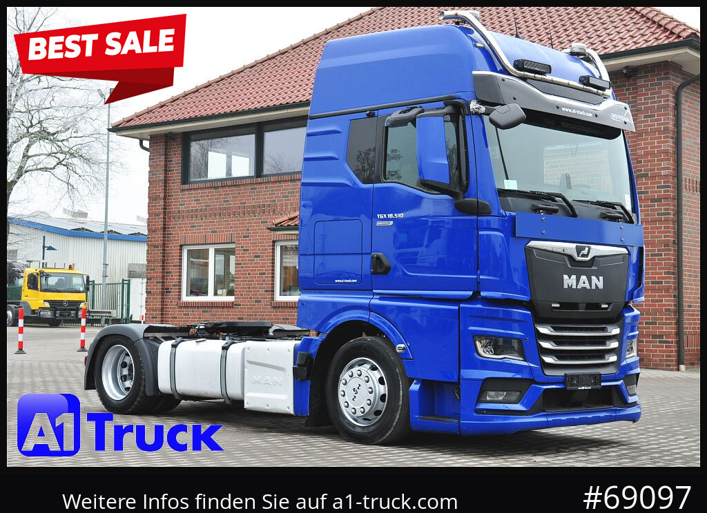 MAN TGX 18.510 LL GX Individual, Retarder, neues Model - Trekker: afbeelding 1 MAN TGX 18.510 LL GX Individual, Retarder, neues Model - Trekker: afbeelding 1