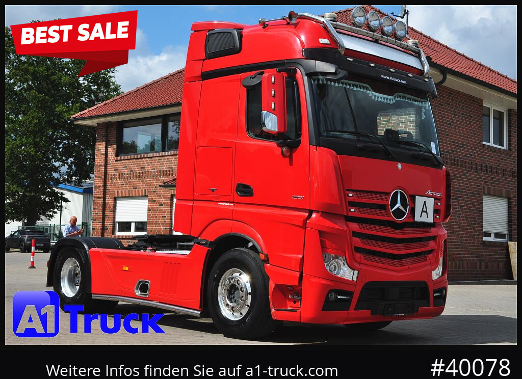 MERCEDES-BENZ Actros 1851LL BigSpace, Hydraulik, Retarder - Trekker: afbeelding 1 MERCEDES-BENZ Actros 1851LL BigSpace, Hydraulik, Retarder - Trekker: afbeelding 1