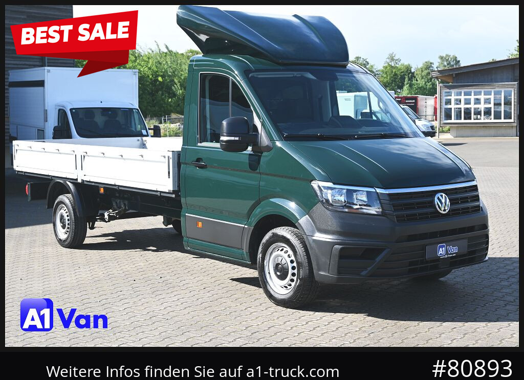 VOLKSWAGEN Crafter 35 Pritsche Maxi, Klima, AHK, - Bestelwagen open laadbak: afbeelding 1 VOLKSWAGEN Crafter 35 Pritsche Maxi, Klima, AHK, - Bestelwagen open laadbak: afbeelding 1