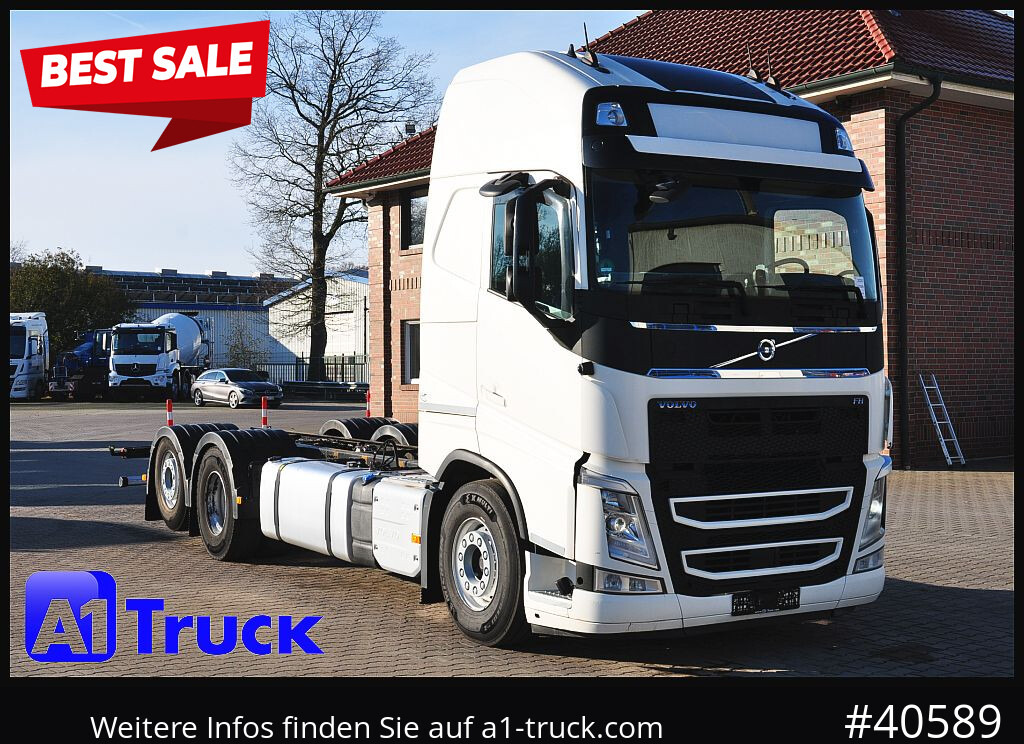 VOLVO FH 460 XL, Chassi Standklima, - Chassis vrachtwagen: afbeelding 1 VOLVO FH 460 XL, Chassi Standklima, - Chassis vrachtwagen: afbeelding 1