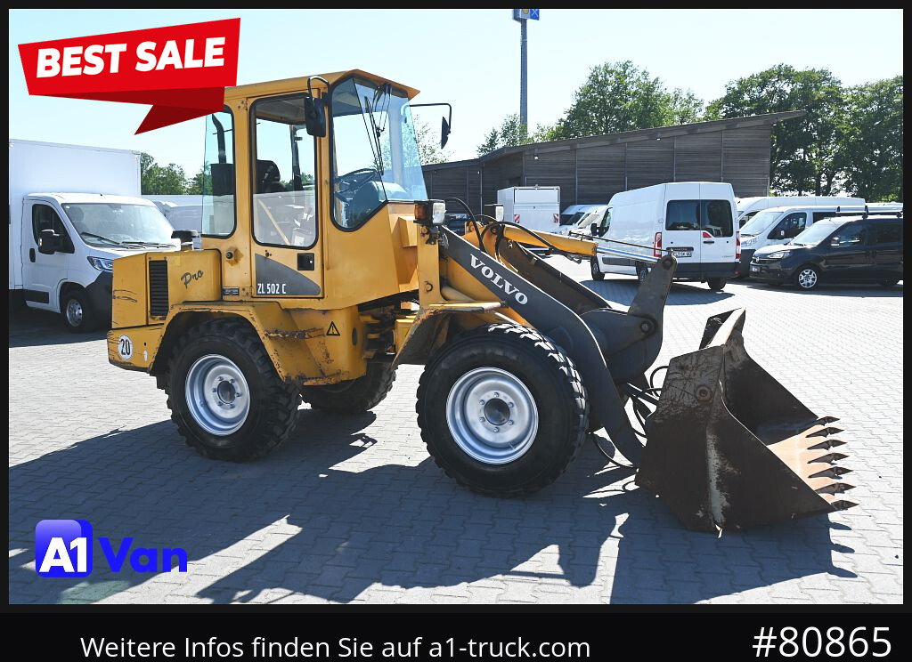 VOLVO Volvo ZL 502-C - Wiellader: afbeelding 1 VOLVO Volvo ZL 502-C - Wiellader: afbeelding 1