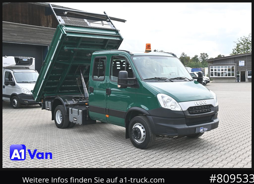 IVECO Daily 70C21 Kipper Doka, Meiller, 7-Sitzer, 3,0 Liter - Vrachtwagen: afbeelding 1 IVECO Daily 70C21 Kipper Doka, Meiller, 7-Sitzer, 3,0 Liter - Vrachtwagen: afbeelding 1