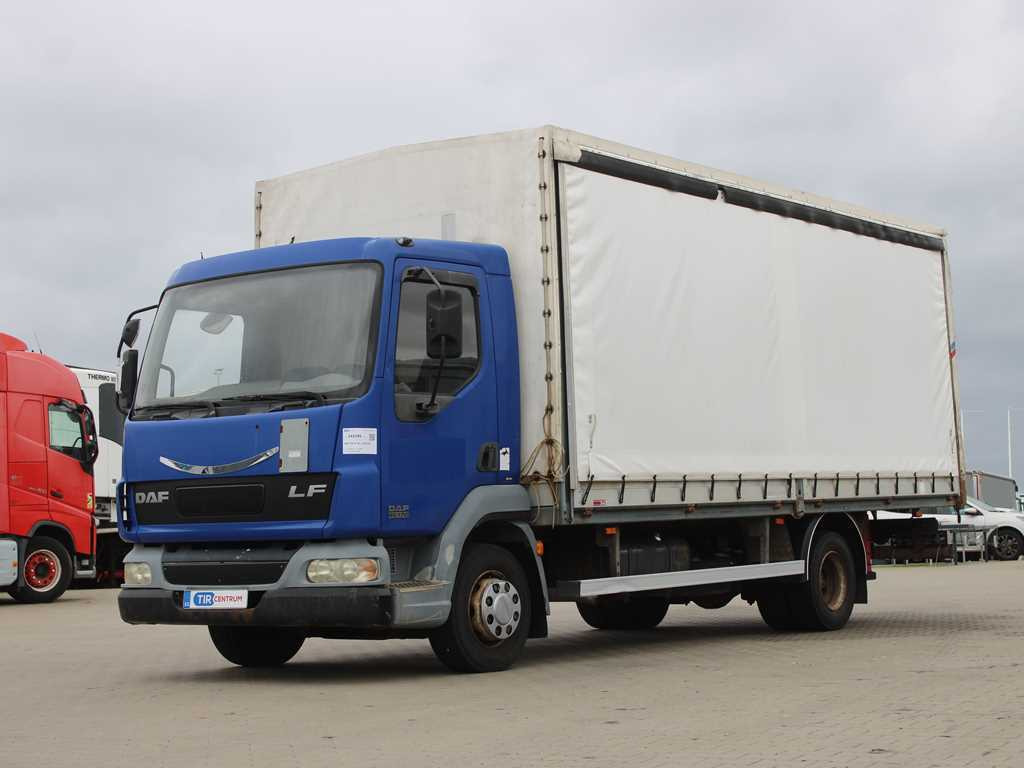 DAF FA LF 45.170 E10, EURO 3 - Schuifzeilen vrachtwagen: afbeelding 1 DAF FA LF 45.170 E10, EURO 3 - Schuifzeilen vrachtwagen: afbeelding 1